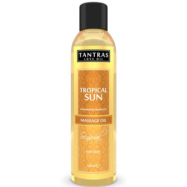 Olio da Massaggio Tropical Sun con Feromoni - 150 ml per SensualitĂ